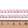 Anti-Tarnish Electroplate Glass Beads Strands GLAA-N010-6mm-03-3