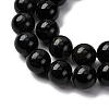 Dyed Natural Blue Tiger Iron Beads Strands G-G286-A03-12mm-4