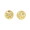 Brass Hollow Beads KK-A226-07C-G-2