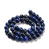 Natural Lapis Lazuli Bead Strands G-G953-04-8mm-3