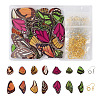 Kissitty DIY Butterfly Drop Earring Making Kit DIY-KS0001-33-9