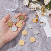 304 Stainless Steel Charms STAS-FH0002-30C-3