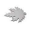 201 Stainless Steel Pendants STAS-S155-01P-02-2