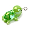 Animal Theme Resin Pendants RESI-S010-04A-2