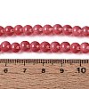 Acrylic Imitation Cat Eye Beads Strands OACR-Q197-01A-12-4