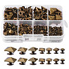 168 Sets 7 Styles Alloy Rivets Nails Set FIND-CA0010-77AB-1