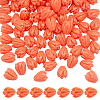 100Pcs Dyed Synthetic Coral Beads CORA-SC0001-19A-1