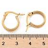 304 Stainless Steel Thick Hoop Earrings EJEW-E158-21G-4