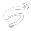 201 Stainless Steel Cable Chain Necklaces NJEW-L124-008P-2