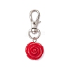 Rose Resin Pendant Decoration KEYC-JKC00822-1