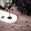 20Pcs 2 Colors Alloy Enamel Pendants ENAM-SC0005-04-4