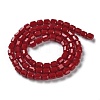 Opaque Glass Beads Strands GLAA-G112-03M-2