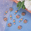 20Pcs 2 Styles Zinc Alloy Enamel Pendants ENAM-CJ0001-117-4