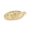 Brass Micro Pave Cubic Zirconia Pendants LS-KK-H521-04B-G-2