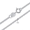 925 Sterling Silver Double Link Chain Necklaces NJEW-BB35180-D-18-1