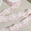 1 Roll Polyester Ruffled Ribbon SRIB-CY0001-14D-7