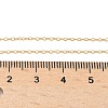 1/20 14K Gold Filled Cable Chain Necklaces for Women Men NJEW-Z068-01G-5