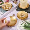 Iron Candle Holder for Christmas AJEW-WH0455-382G-3