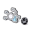 Scientific Symbol Enamel Pins LS-JEWB-L024-03EB-03-3
