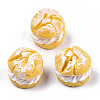 Opaque Resin Decoden Cabochons X-CRES-N022-104-1