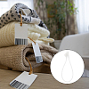 300Pcs PP Plastic Price Tag Chains FIND-FH0011-69B-6