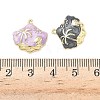 Alloy Enamel Pendants ENAM-G232-01G-02-3