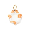 304 Stainless Steel Enamel Pendants SA-CBA08A6-09G-02-1
