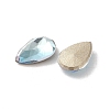 Glass Rhinestone Cabochons RGLA-P037-11B-D202-2