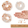 3 Strands 3 Style Natural Pink Aventurine Beads Strands G-YS0001-13-4