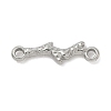 304 Stainless Steel Links Connector Charms STAS-K267-22C-P-1