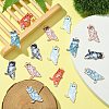 40Pcs 4 Colors Alloy Pendants FIND-CJ0002-01-5