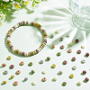 ARRICRAFT 7 Strands 7 Colors Handmade Polymer Clay Beads Strands CLAY-AR0001-34-3