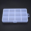 Rectangle Polypropylene(PP) Bead Storage Container CON-N011-049-1