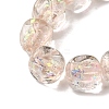 Handmade Foil Lampwork Beads Strands FOIL-C002-01B-3