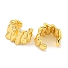 Brass Cuff Earrings for Women EJEW-C104-120G-2