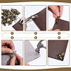 20Pcs Zinc Alloy Bees Decorative Rivets FIND-PH0062-14AB-3
