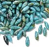 Two Tone Imitation Gemstone Style Acrylic Beads AC-CBA6852-01J-1