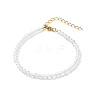 Reiki Crystal Natural Amethyst Beads Stretch Bracelets Stet for Girl Women BJEW-JB06804-5