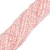 Transparent Glass Beads Strands EGLA-N028-01A-A10-2