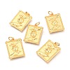 Brass Pendants KK-B027-01G-1