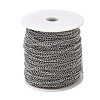 Tarnish Resistant 304 Stainless Steel Curb Chains CHS-R005-100m-01-5