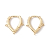 Brass Hoop Earring Findings KK-G415-09G-1