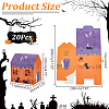 Halloween Theme Paper Boxes CON-WH0088-96-2