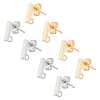 Unicraftale 304 Stainless Steel Stud Earring Findings STAS-UN0015-36-1