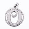 Non-Tarnish 304 Stainless Steel Pendants STAS-K162-068P-1