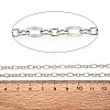 304 Stainless Steel Oval Link Chains CHS-Q009-15P-3