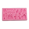 DIY Cake Decoration Silicone Molds BAKE-PW0008-14-5