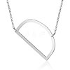 Non-Tarnish 201 Stainless Steel Initial Pendants Necklaces NJEW-S069-JN003D-D-1