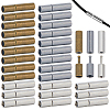 30Pcs 3 Colors Brass Bayonet Clasps KK-OC0001-68-1