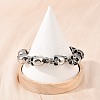 Halloween 304 Stainless Steel Link Chain Bracelets BJEW-D379-20B-AS-4